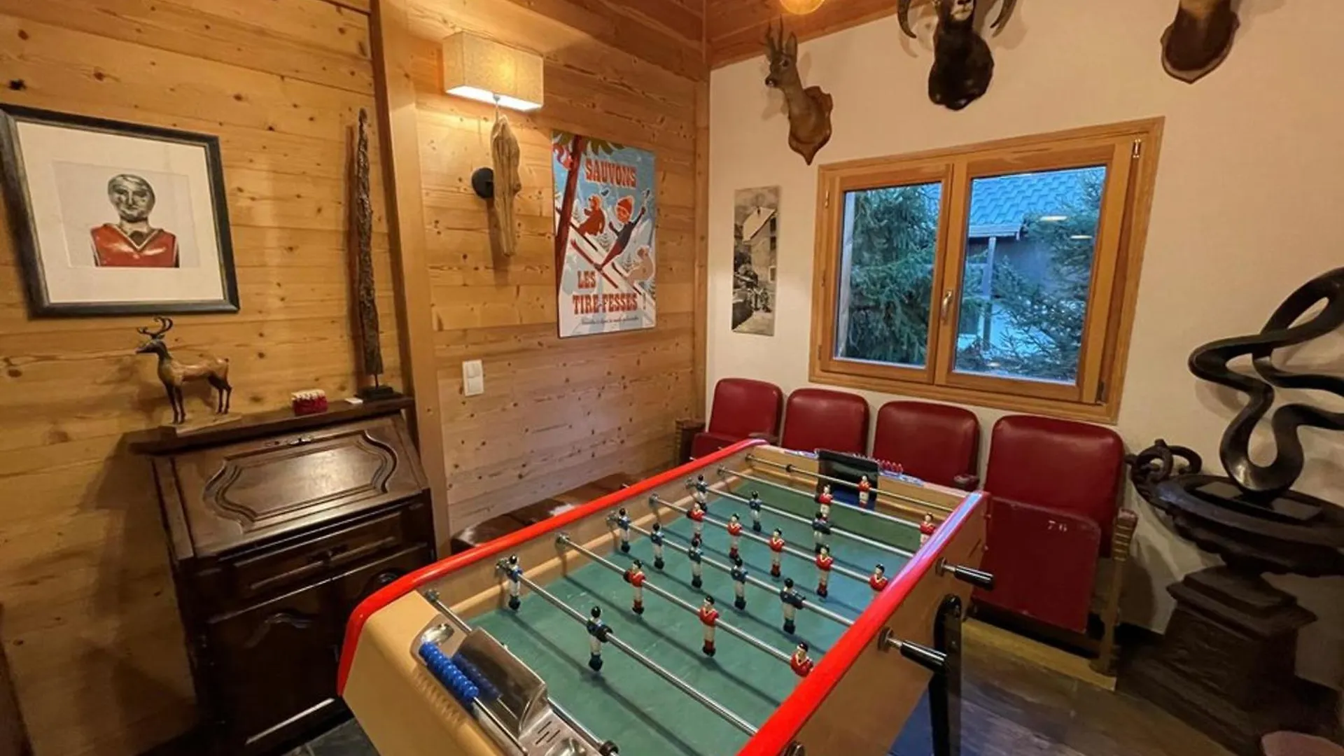 Chalet De Caractere Pour 12 Pers, 165M², 5 Chambres, Cheminee, Hammam, Babyfoot, Proche Des Saisies. - Fr-1-733-76 Crest-Voland 0*,  Francia
